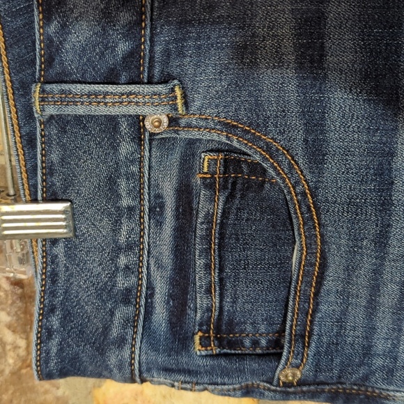 AMERICAN EAGLE SUPER STRETCH ARTIST CROP JEANS - Picture 5 of 16